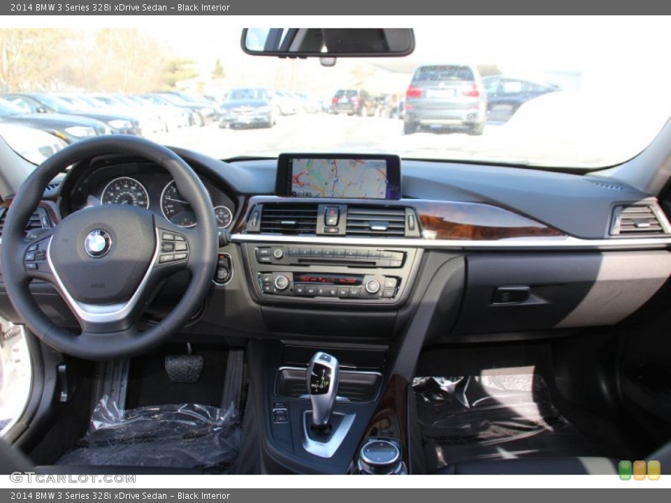 Black Interior Dashboard for the 2014 BMW 3 Series 328i xDrive Sedan #101767762