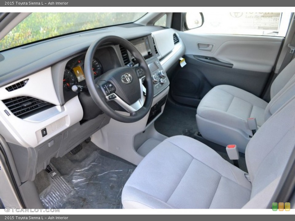 Ash Interior Prime Interior for the 2015 Toyota Sienna L #101768518