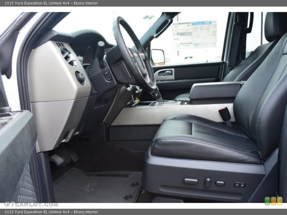Ebony Interior Photo for the 2015 Ford Expedition EL Limited 4x4 #101771872