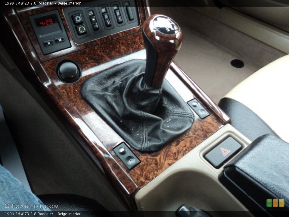Beige Interior Transmission for the 1999 BMW Z3 2.8 Roadster #101772808