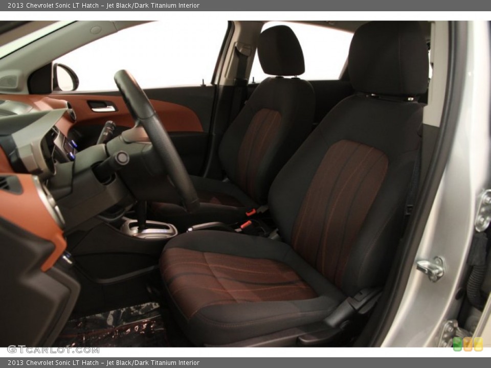 Jet Black/Dark Titanium Interior Photo for the 2013 Chevrolet Sonic LT Hatch #101774908
