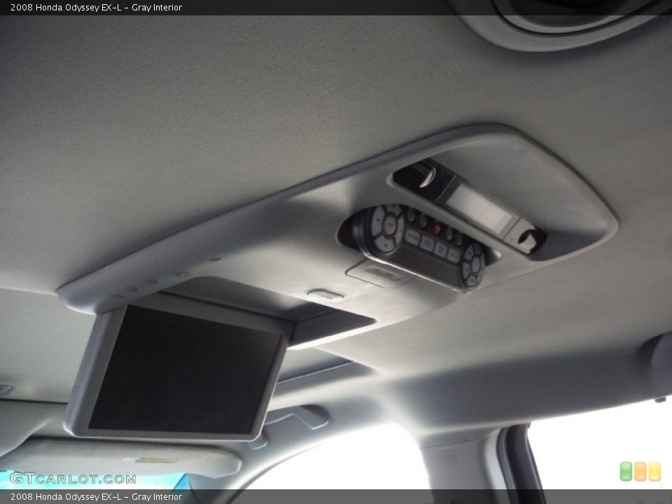 Gray Interior Entertainment System for the 2008 Honda Odyssey EX-L #101775718