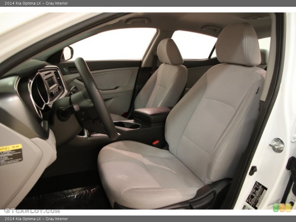 Gray Interior Photo for the 2014 Kia Optima LX #101776915