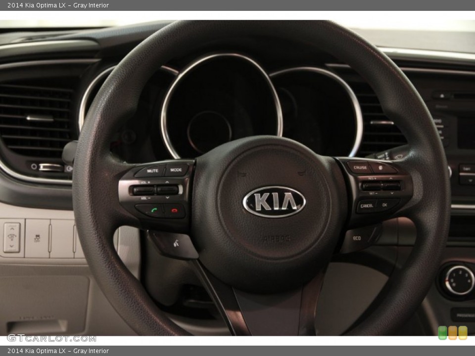 Gray Interior Steering Wheel for the 2014 Kia Optima LX #101776933