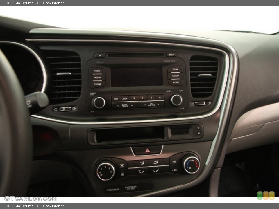 Gray Interior Controls for the 2014 Kia Optima LX #101776960