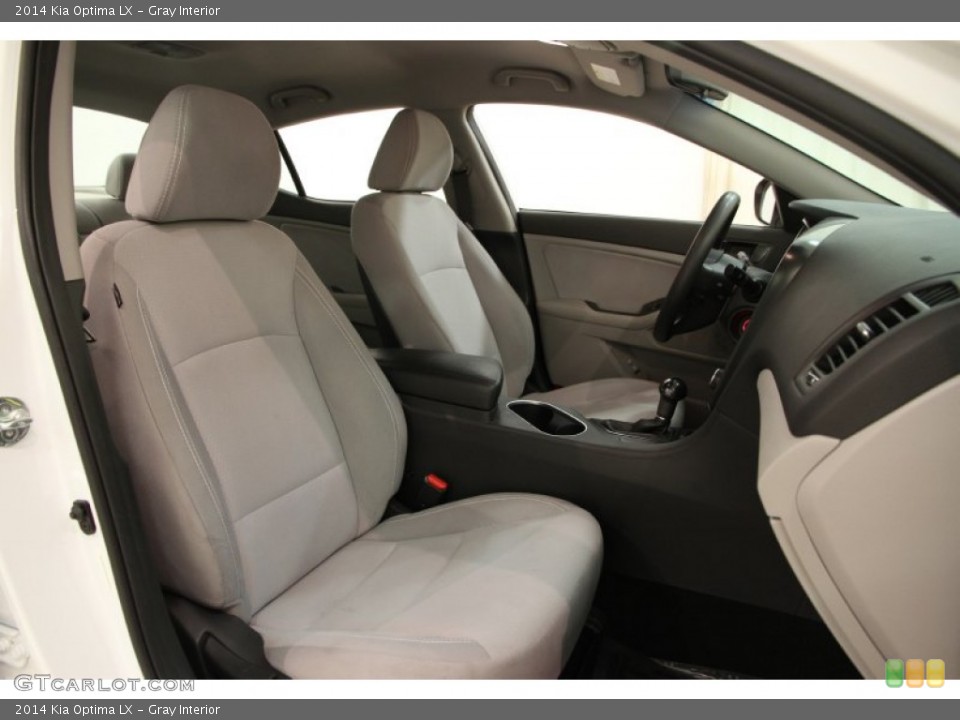 Gray Interior Front Seat for the 2014 Kia Optima LX #101777035