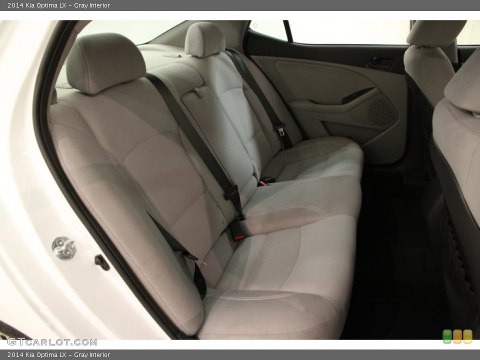 Gray Interior Rear Seat for the 2014 Kia Optima LX #101777059