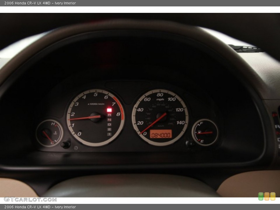 Ivory Interior Gauges for the 2006 Honda CR-V LX 4WD #101778046