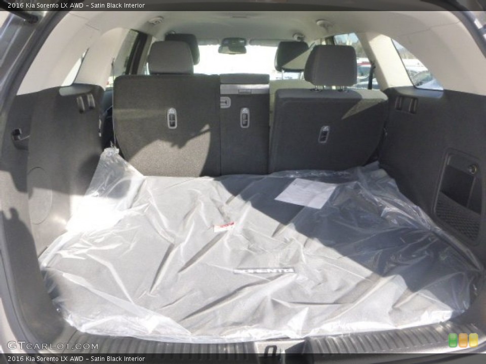 Satin Black Interior Trunk for the 2016 Kia Sorento LX AWD #101779168