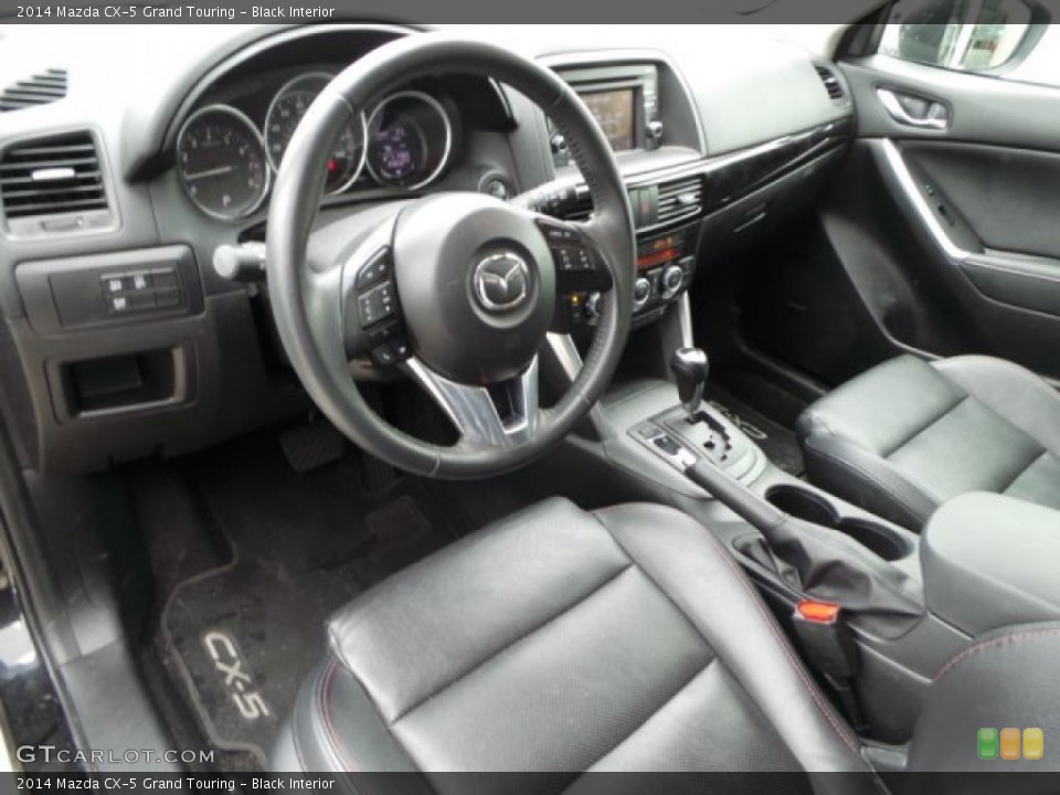Black Interior Photo for the 2014 Mazda CX-5 Grand Touring #101779342