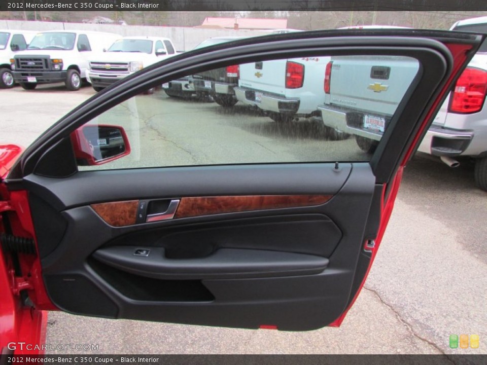 Black Interior Door Panel for the 2012 Mercedes-Benz C 350 Coupe #101779810