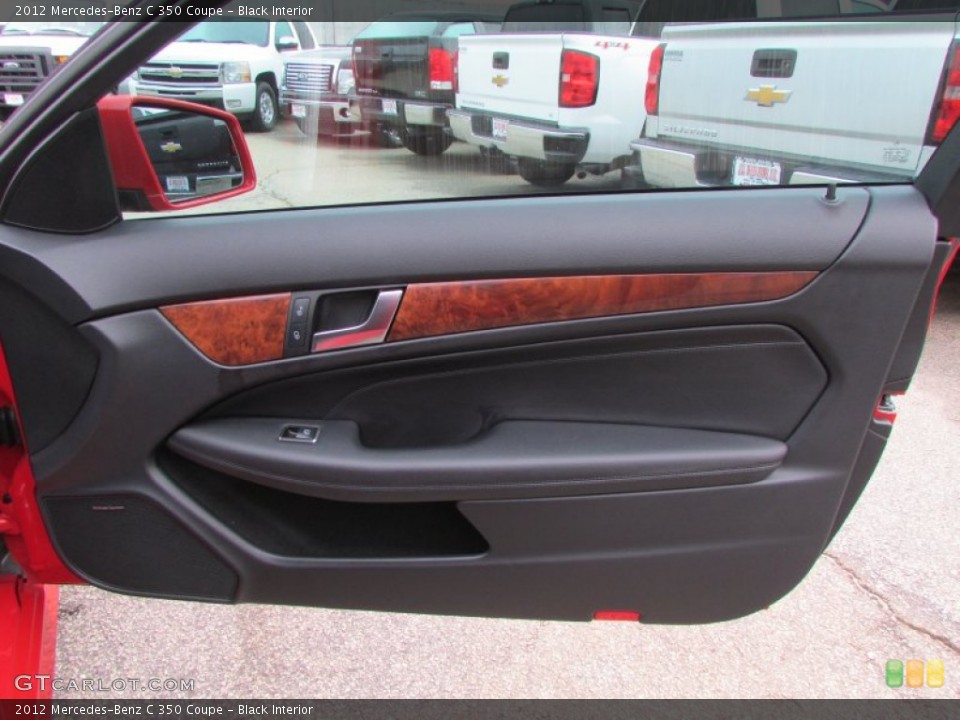 Black Interior Door Panel for the 2012 Mercedes-Benz C 350 Coupe #101779834