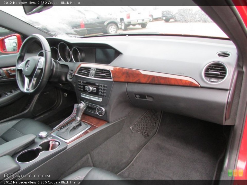 Black Interior Dashboard for the 2012 Mercedes-Benz C 350 Coupe #101779936