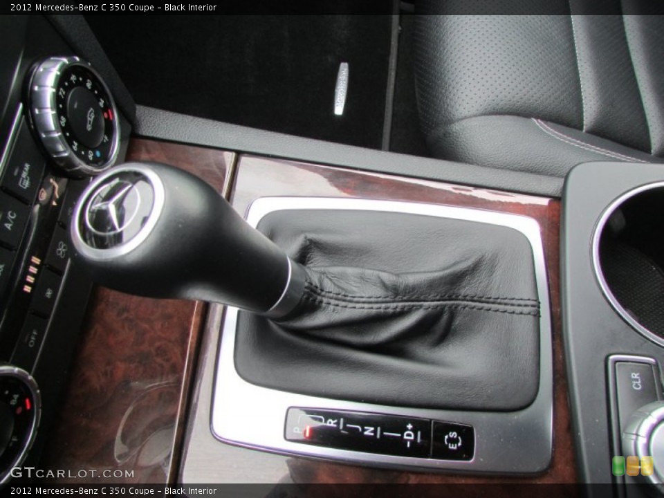 Black Interior Transmission for the 2012 Mercedes-Benz C 350 Coupe #101780104