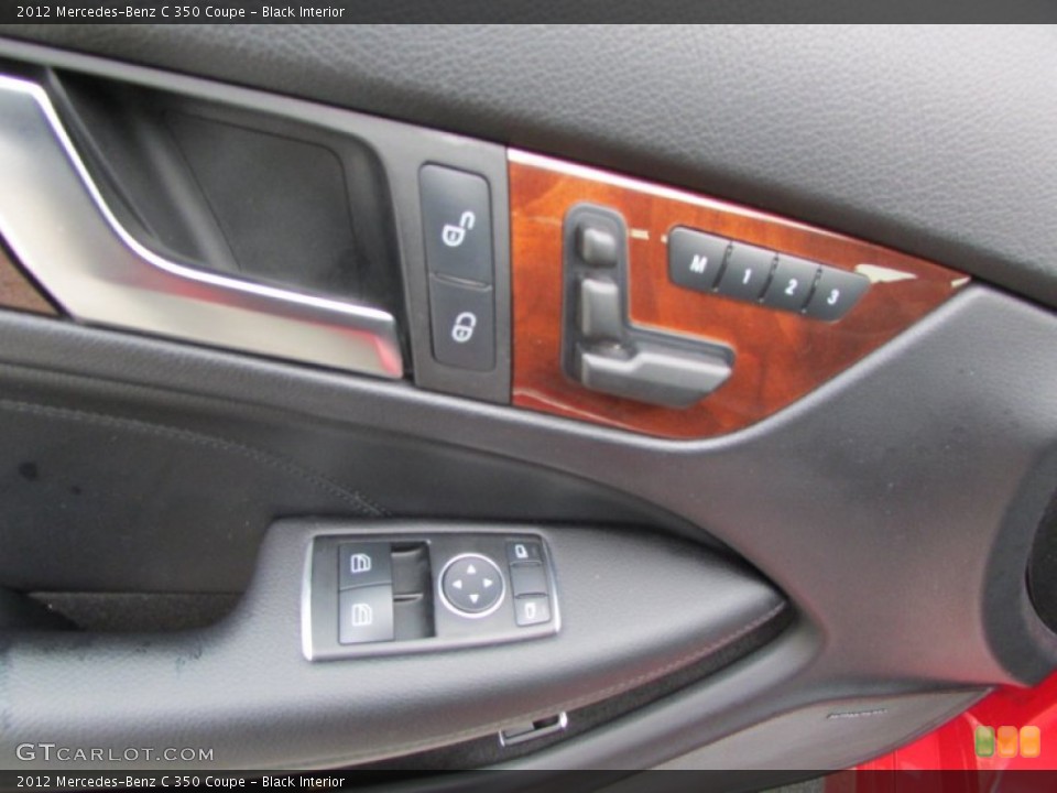 Black Interior Controls for the 2012 Mercedes-Benz C 350 Coupe #101780338