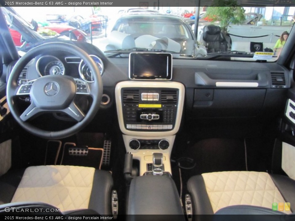 designo Porcelain Interior Dashboard for the 2015 Mercedes-Benz G 63 AMG #101786707