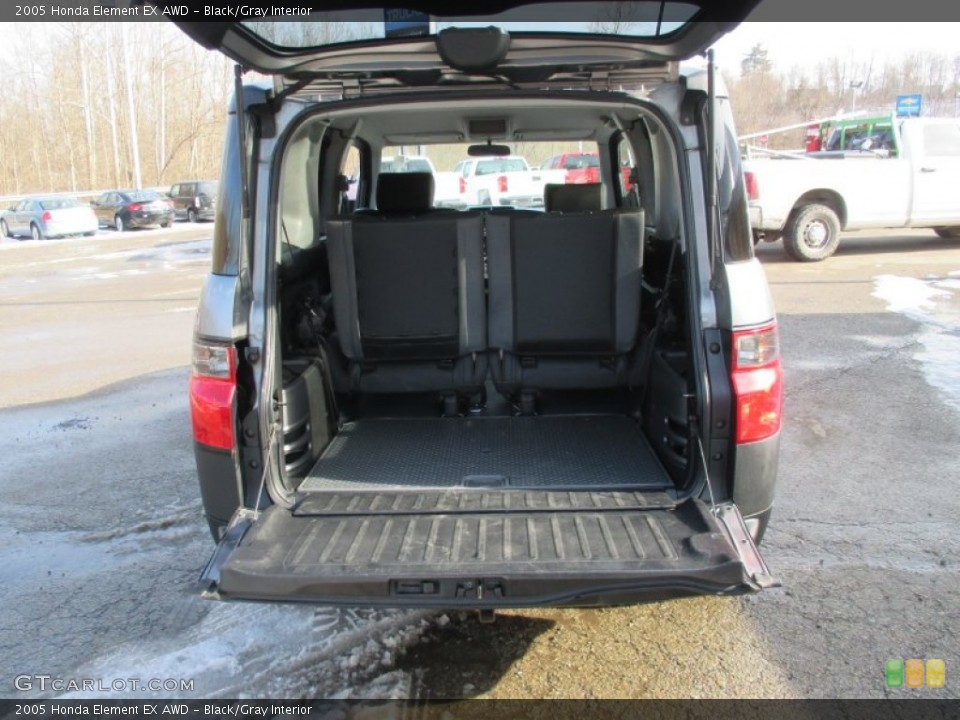 Black/Gray Interior Trunk for the 2005 Honda Element EX AWD #101795620