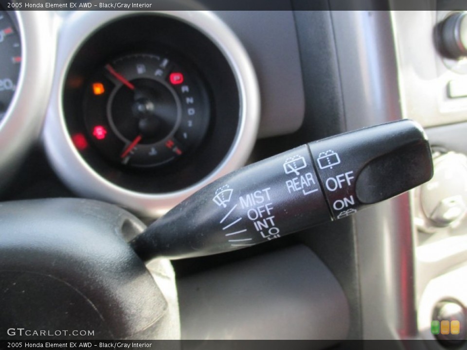Black/Gray Interior Controls for the 2005 Honda Element EX AWD #101795914
