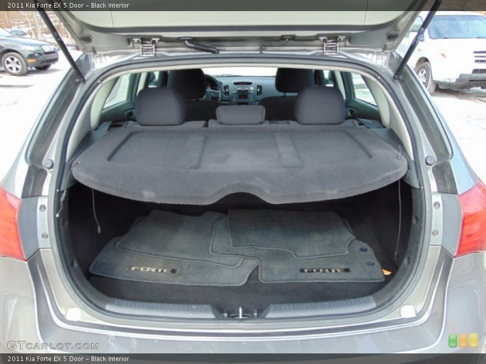Black Interior Trunk for the 2011 Kia Forte EX 5 Door #101815493
