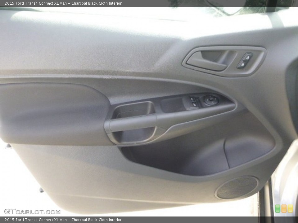 Charcoal Black Cloth Interior Door Panel for the 2015 Ford Transit Connect XL Van #101815649
