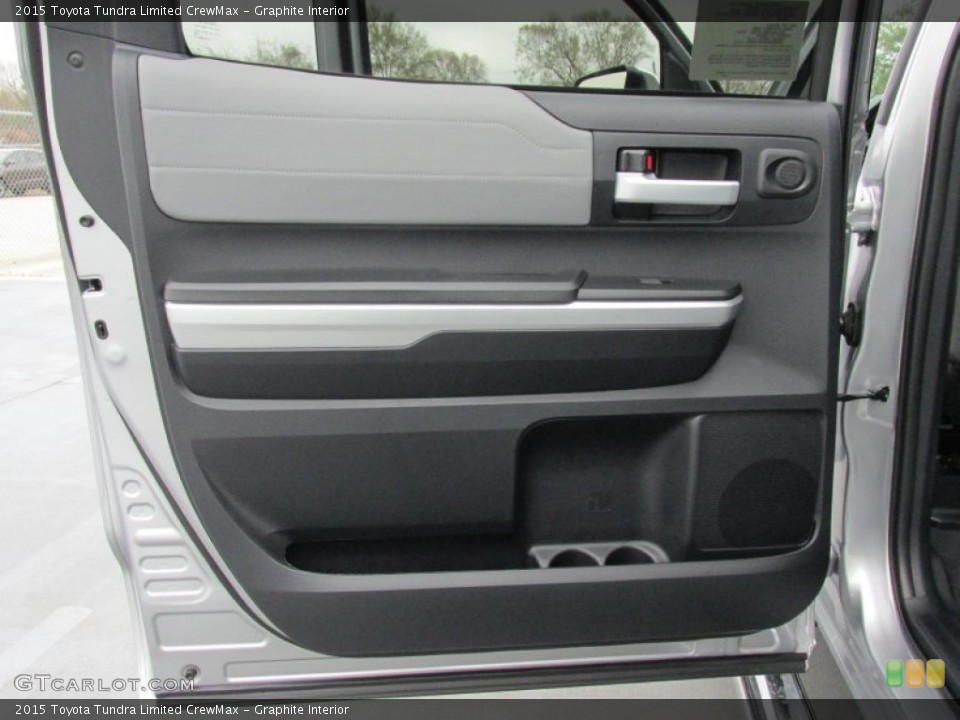 Graphite Interior Door Panel for the 2015 Toyota Tundra Limited CrewMax #101824670