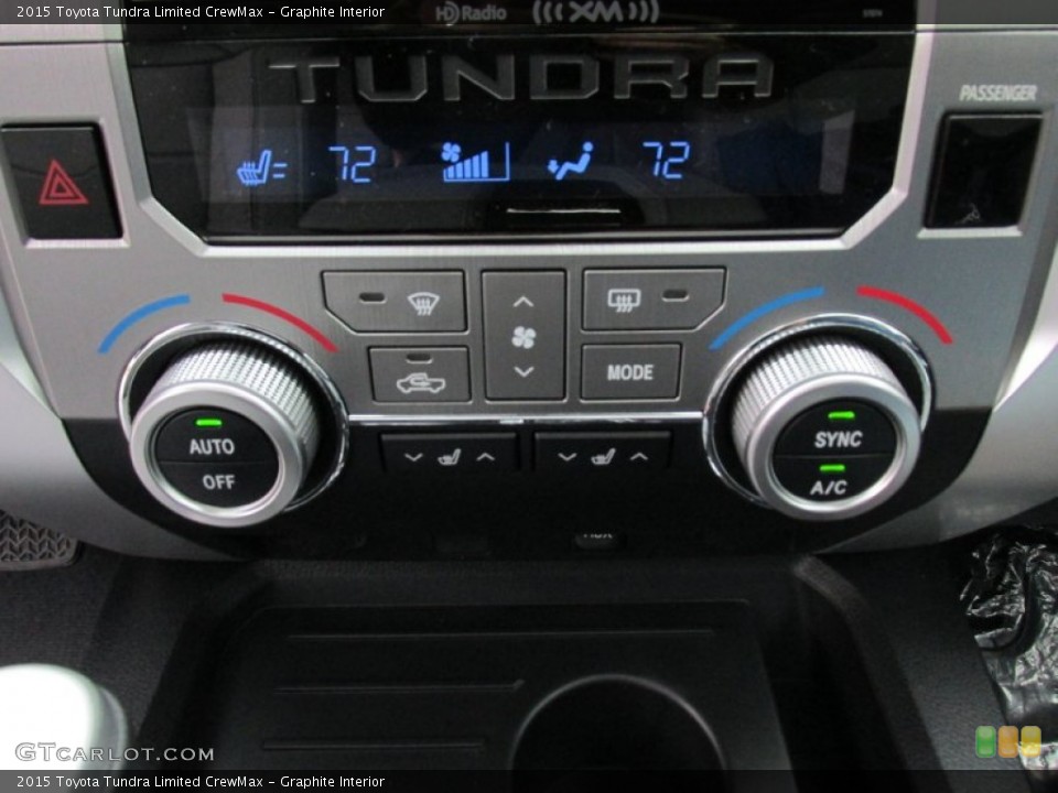 Graphite Interior Controls for the 2015 Toyota Tundra Limited CrewMax #101824733