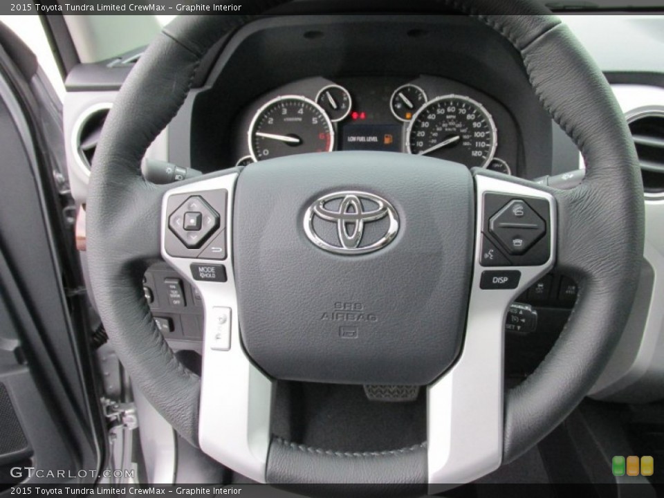 Graphite Interior Steering Wheel for the 2015 Toyota Tundra Limited CrewMax #101824745