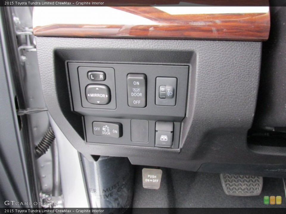Graphite Interior Controls for the 2015 Toyota Tundra Limited CrewMax #101824757
