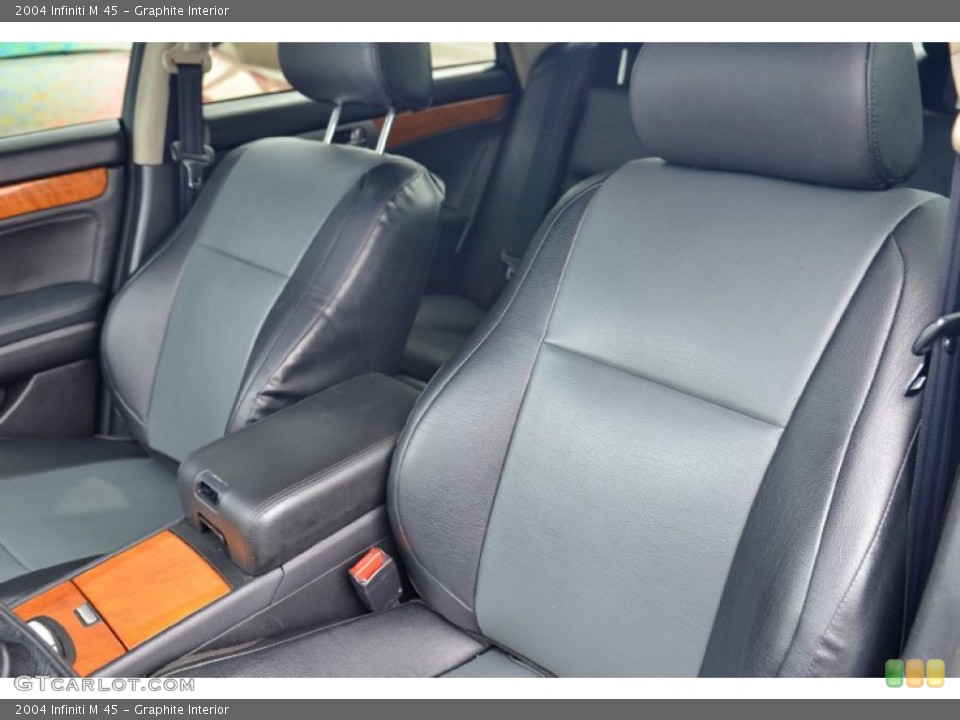 Graphite Interior Front Seat for the 2004 Infiniti M 45 #101825285