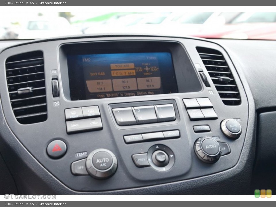 Graphite Interior Controls for the 2004 Infiniti M 45 #101825294
