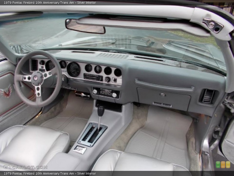 Silver Interior Photo for the 1979 Pontiac Firebird 10th Anniversary Trans Am #101827421