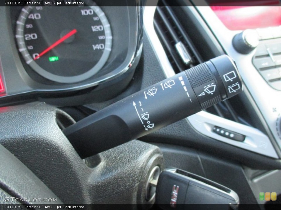 Jet Black Interior Controls for the 2011 GMC Terrain SLT AWD #101833557