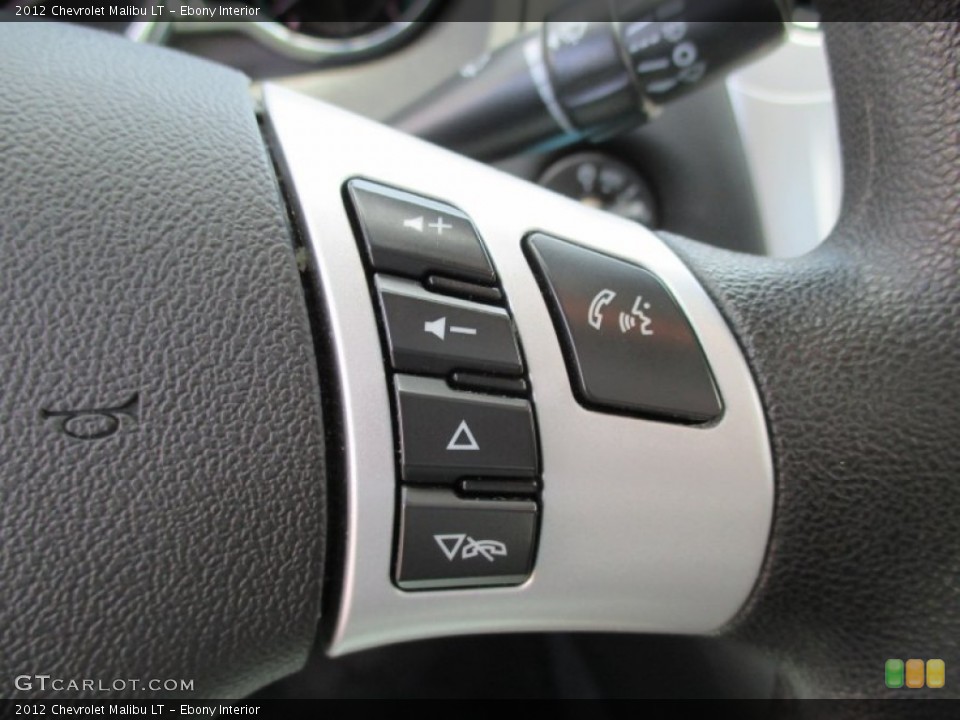 Ebony Interior Controls for the 2012 Chevrolet Malibu LT #101836398