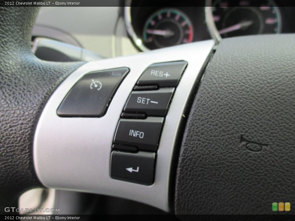 Ebony Interior Controls for the 2012 Chevrolet Malibu LT #101836416