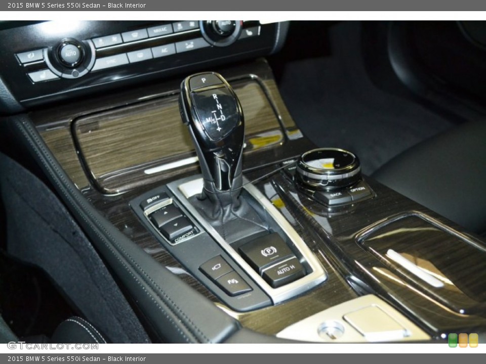 Black Interior Transmission for the 2015 BMW 5 Series 550i Sedan #101840310