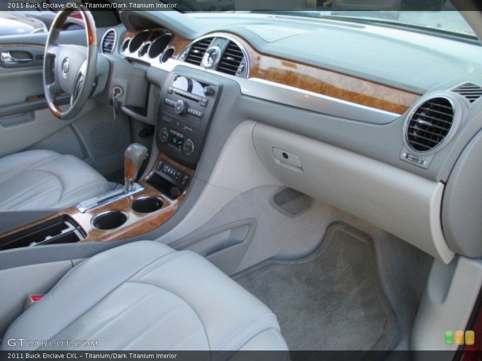 Titanium/Dark Titanium Interior Dashboard for the 2011 Buick Enclave CXL #101845032