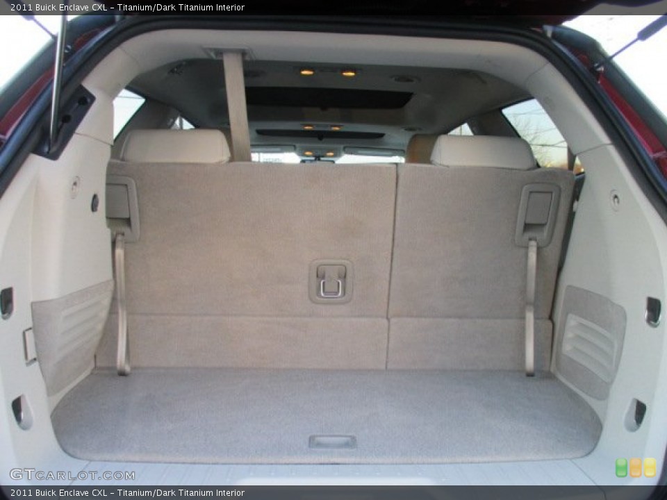 Titanium/Dark Titanium Interior Trunk for the 2011 Buick Enclave CXL #101845221