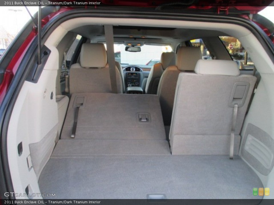 Titanium/Dark Titanium Interior Trunk for the 2011 Buick Enclave CXL #101845242