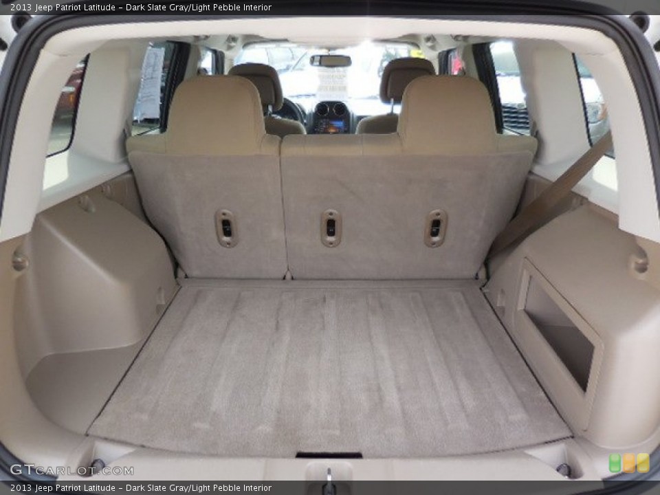Dark Slate Gray/Light Pebble Interior Trunk for the 2013 Jeep Patriot Latitude #101870164