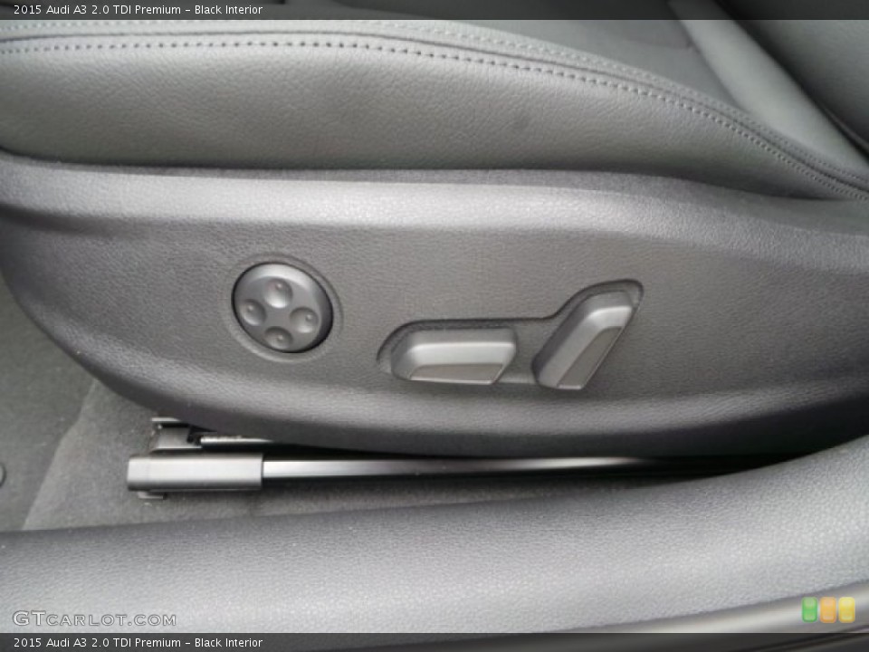 Black Interior Controls for the 2015 Audi A3 2.0 TDI Premium #101872288
