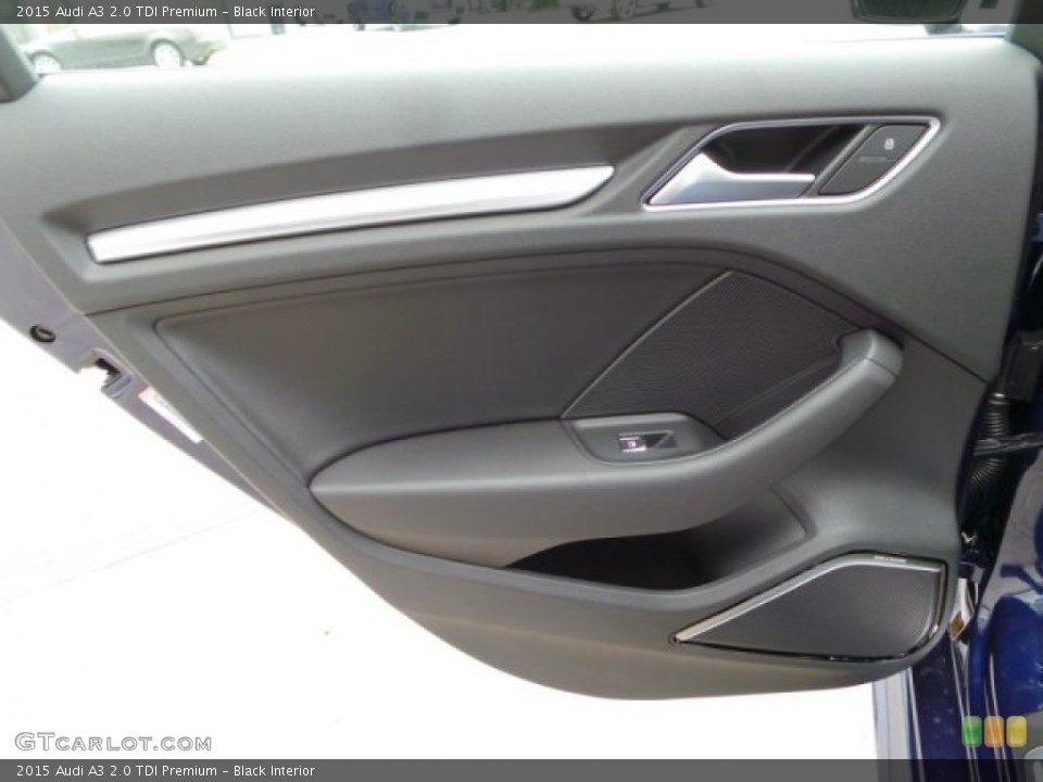 Black Interior Door Panel for the 2015 Audi A3 2.0 TDI Premium #101872483