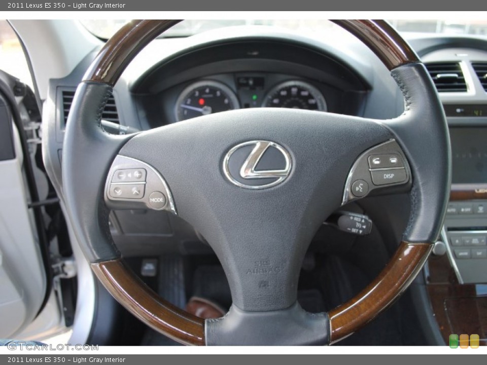 Light Gray Interior Steering Wheel for the 2011 Lexus ES 350 #101873902