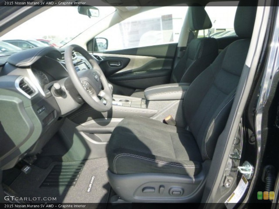 Graphite Interior Photo for the 2015 Nissan Murano SV AWD #101877211