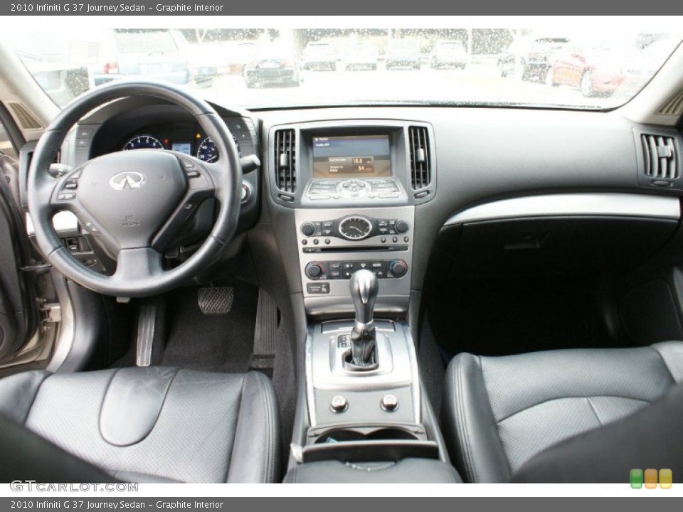 Graphite Interior Dashboard for the 2010 Infiniti G 37 Journey Sedan #101878533