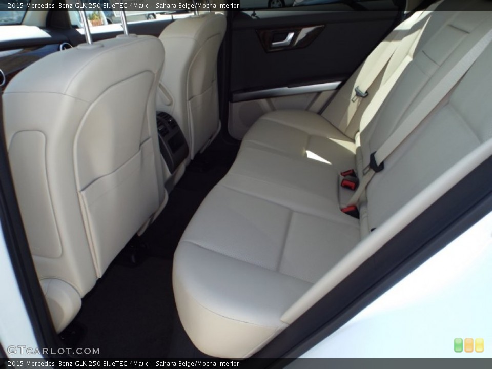 Sahara Beige/Mocha Interior Rear Seat for the 2015 Mercedes-Benz GLK 250 BlueTEC 4Matic #101891826