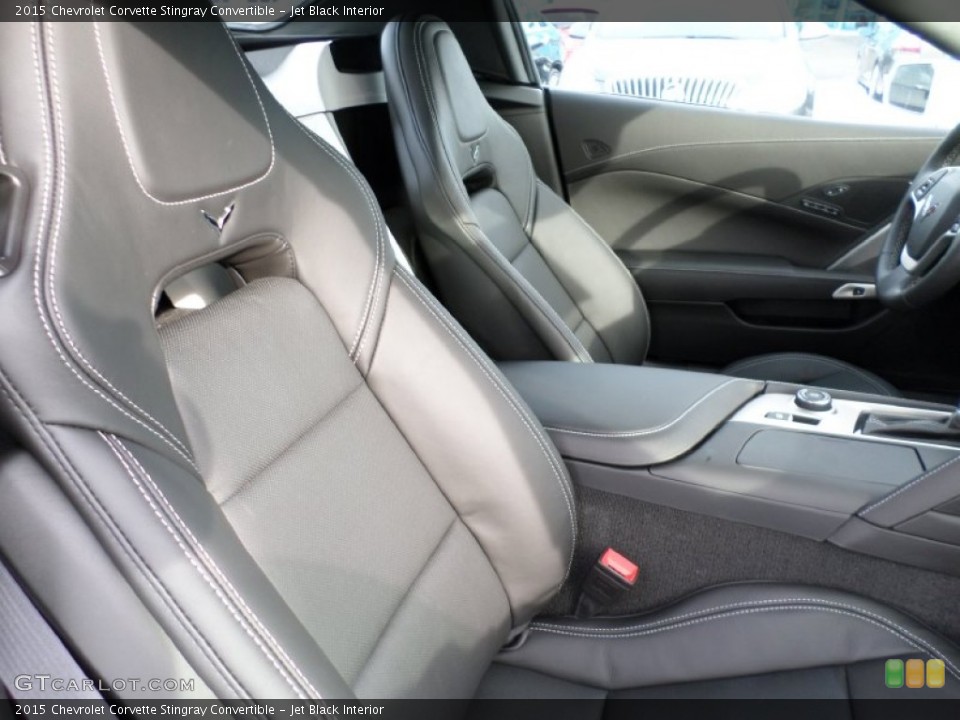 Jet Black Interior Photo for the 2015 Chevrolet Corvette Stingray Convertible #101892467