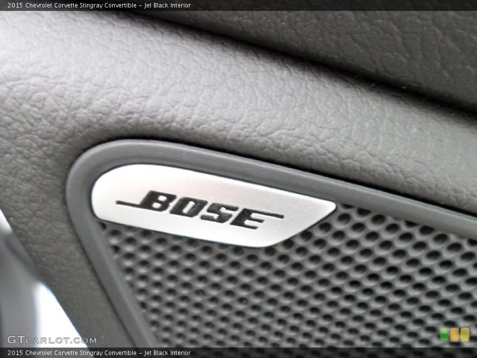 Jet Black Interior Audio System for the 2015 Chevrolet Corvette Stingray Convertible #101892510