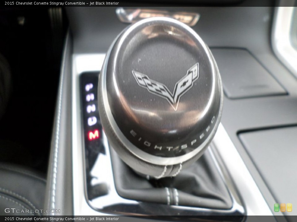 Jet Black Interior Transmission for the 2015 Chevrolet Corvette Stingray Convertible #101892948