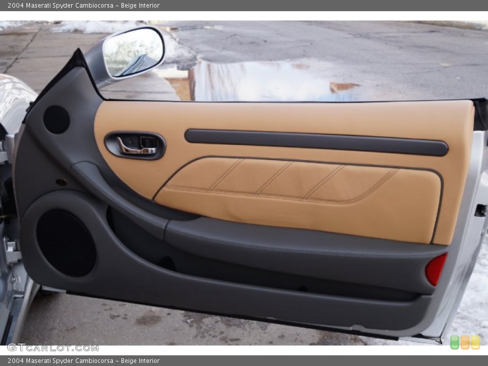 Beige Interior Door Panel for the 2004 Maserati Spyder Cambiocorsa #101893626