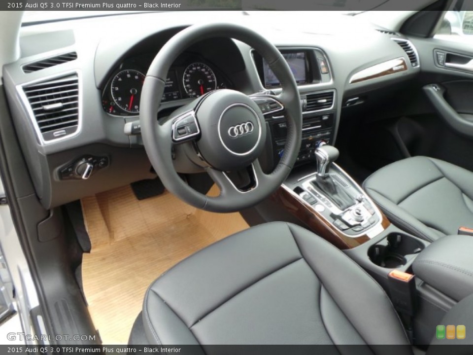 Black Interior Prime Interior for the 2015 Audi Q5 3.0 TFSI Premium Plus quattro #101895810